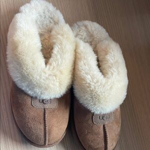UGG Tan Sheepskin Slippers